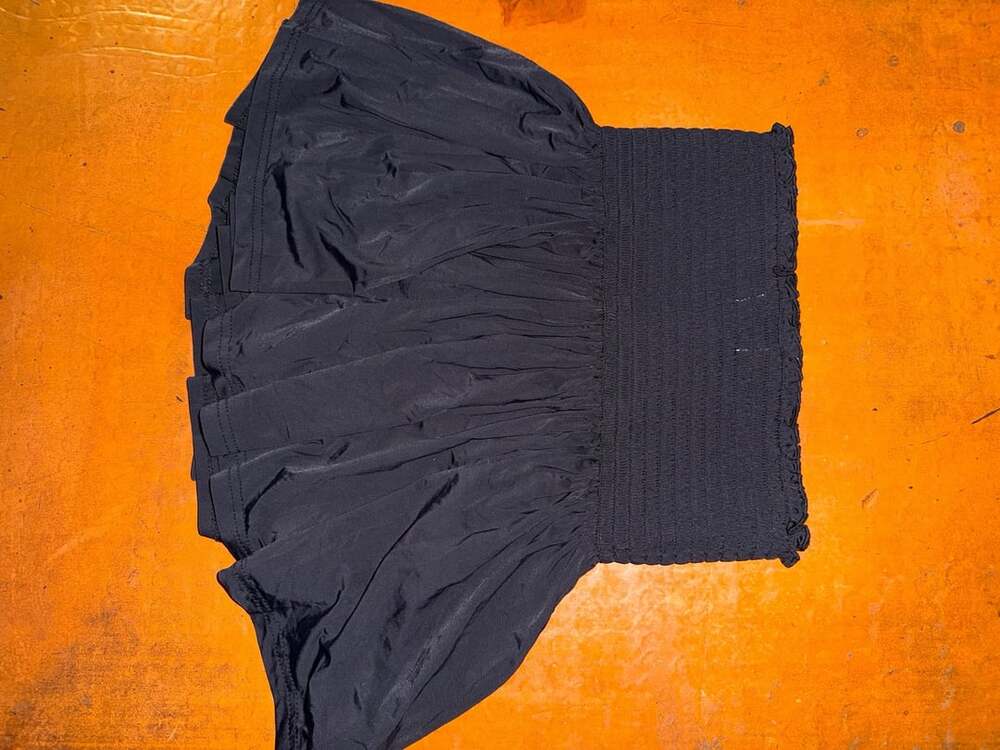 Natural Life Skirt Size XS Black Ruffle Mini - Picture 2 of 3